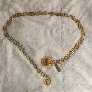 The Limited gold color belt